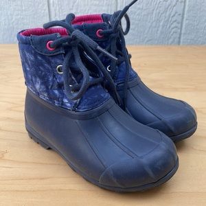 SPERRY Kids Duck Boots size 8